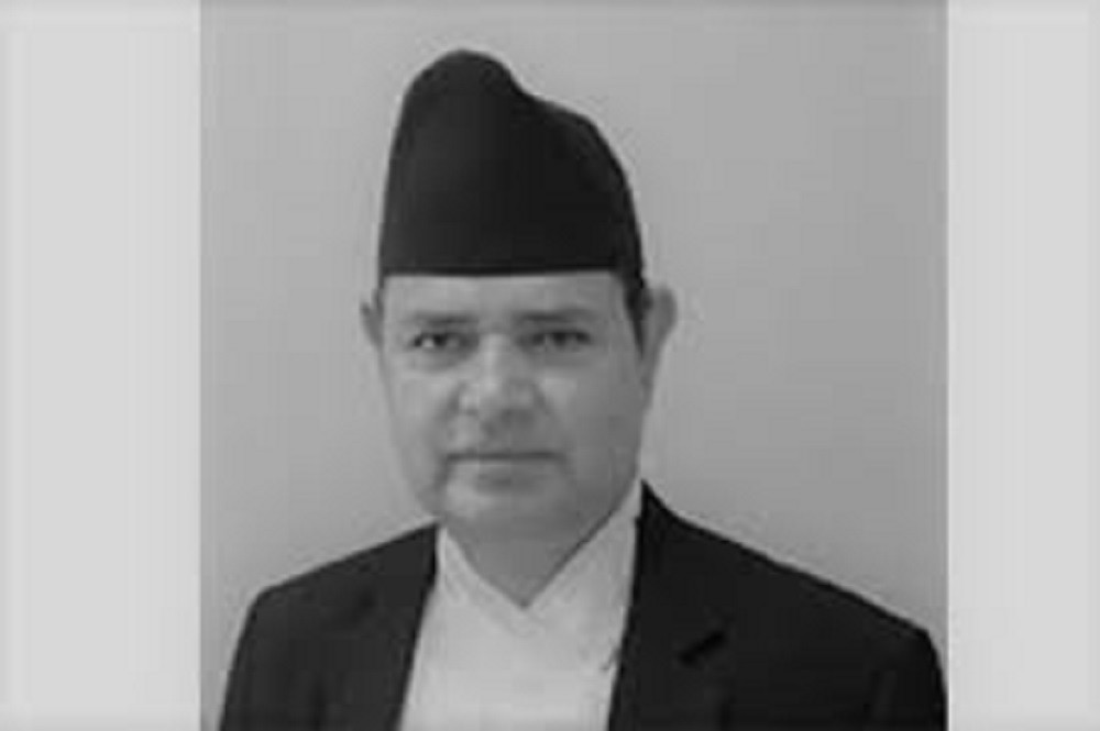 Dhading District Judge Debendra Poudel dies from Corona